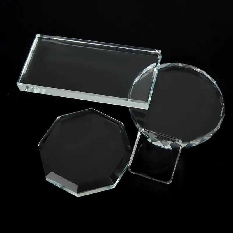Transparent Nail Art Display Board Gel Polish Paints Round Glass Mirror Base Multi Use Manicure Nail Art Tool Nail Plate
Transparent Nail Art Display Board Gel Polish Paints Round Glass Mirror Base Multi Use Manicure Nail Art Tool Nail Plate