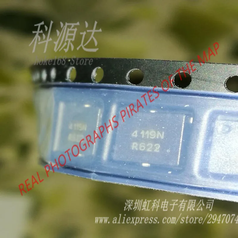 NTMFS4119NT1G 4119N Транс MOSFET N-CH 30В 20A 5-контактный (4 + Tab) SO-FL 5 штук пакет
NTMFS4119NT1G 4119N Транс MOSFET N-CH 30В 20A 5-контактный (4 + Tab) SO-FL 5 штук пакет