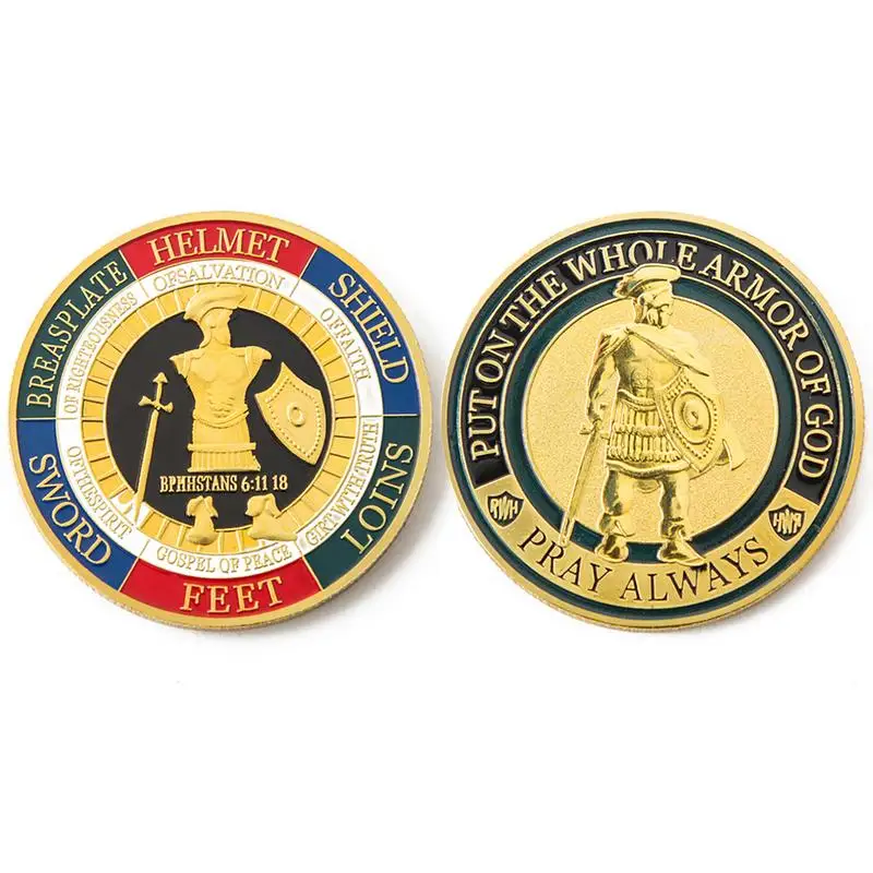 New Guard the soldiers commemorative coin god armor collection of commemorative gifts
New Guard the soldiers commemorative coin god armor collection of commemorative gifts