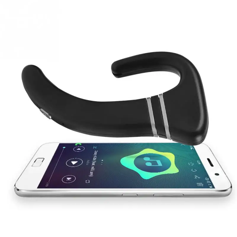 Bluetooth V4.1 Wireless Bone Conduction Earphone Mini Ear Hook Headset Stereo Earphones for Smart Mobile Phone 10M Transmission
Bluetooth V4.1 Wireless Bone Conduction Earphone Mini Ear Hook Headset Stereo Earphones for Smart Mobile Phone 10M Transmission