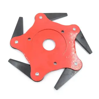 6 Teeth Brush Cutter Blade Trimmer Metal Blades 65Mn Garden Grass Trimmer Head For Lawn Mower
6 Teeth Brush Cutter Blade Trimmer Metal Blades 65Mn Garden Grass Trimmer Head For Lawn Mower
