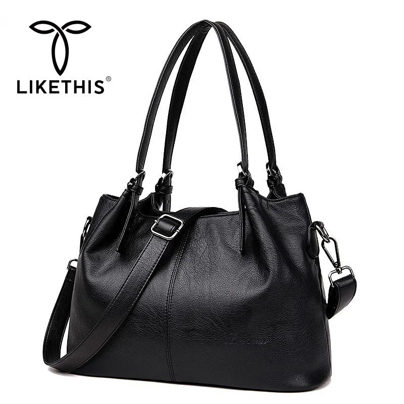 LIKETHIS Brand New Women Bag Handbag Shoulder Bags Fashion Large Capacity Ladies Pu Leather Tote Bag Bolsos Mujer Sac A Main Hot
LIKETHIS Brand New Women Bag Handbag Shoulder Bags Fashion Large Capacity Ladies Pu Leather Tote Bag Bolsos Mujer Sac A Main Hot