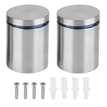 2pcs Hollow Stainless Steel Advertise Fixing Pins Glass Standoff Mounting Bolts 40*50mm
2pcs Hollow Stainless Steel Advertise Fixing Pins Glass Standoff Mounting Bolts 40*50mm