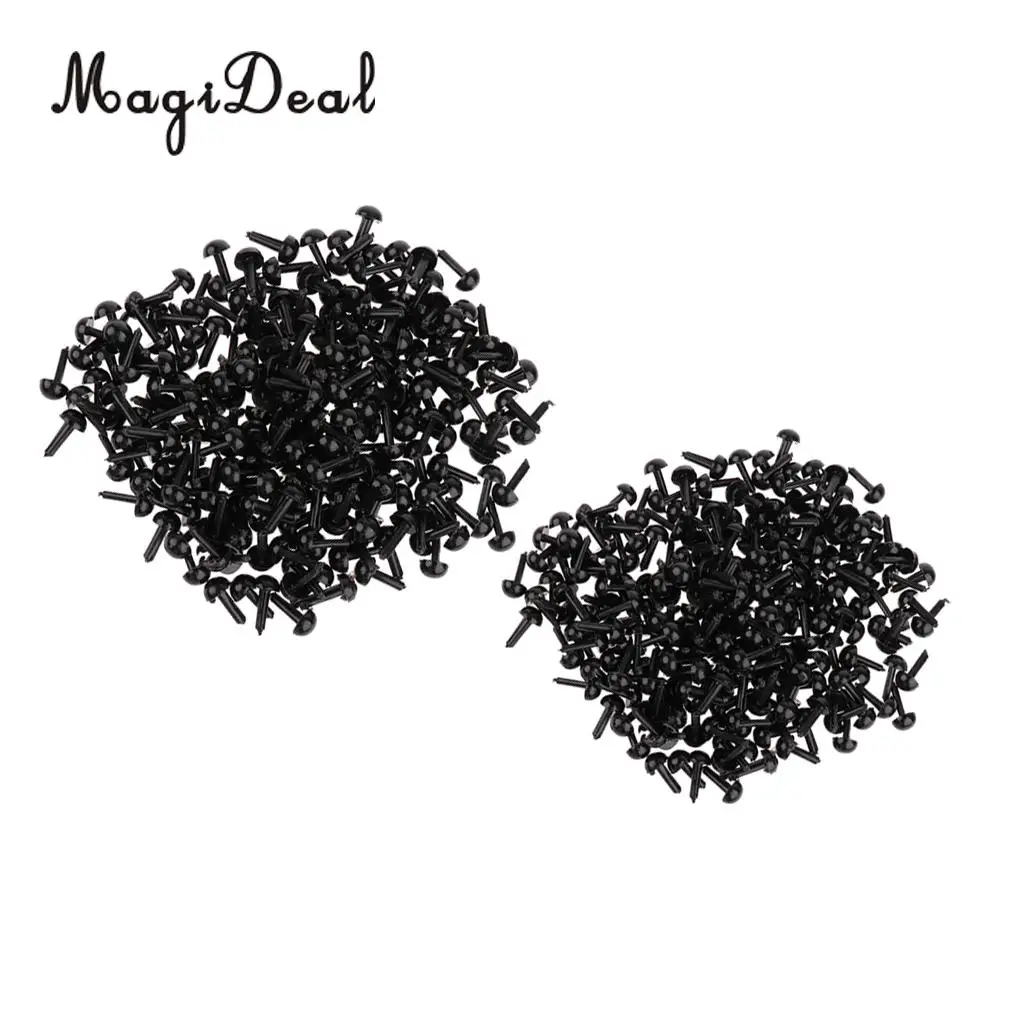 400 Pieces Plastic Safety Eyes Craft Eyes for Doll Puppet Stuffed Plush Animal Soft Toy DIY Making Accessories 3MM 4MM
400 Pieces Plastic Safety Eyes Craft Eyes for Doll Puppet Stuffed Plush Animal Soft Toy DIY Making Accessories 3MM 4MM