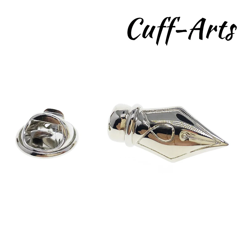 Cuff-Arts Men Charming Pen Nib Lapel Pin Shirt Suit Collar Pins Jewelry Gift For Men Summer Fashion Wear Nice Gift P10103
Cuff-Arts Men Charming Pen Nib Lapel Pin Shirt Suit Collar Pins Jewelry Gift For Men Summer Fashion Wear Nice Gift P10103