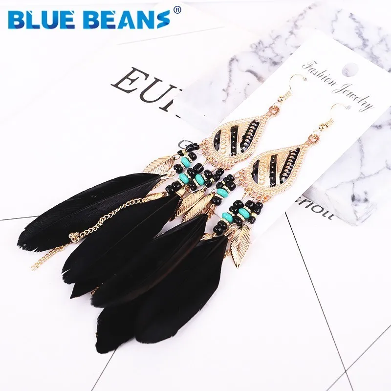 Feather earrings Handmade women tassel bohemian statement luxury long earring geometric fringe fashion big ethnic personalized
Feather earrings Handmade women tassel bohemian statement luxury long earring geometric fringe fashion big ethnic personalized