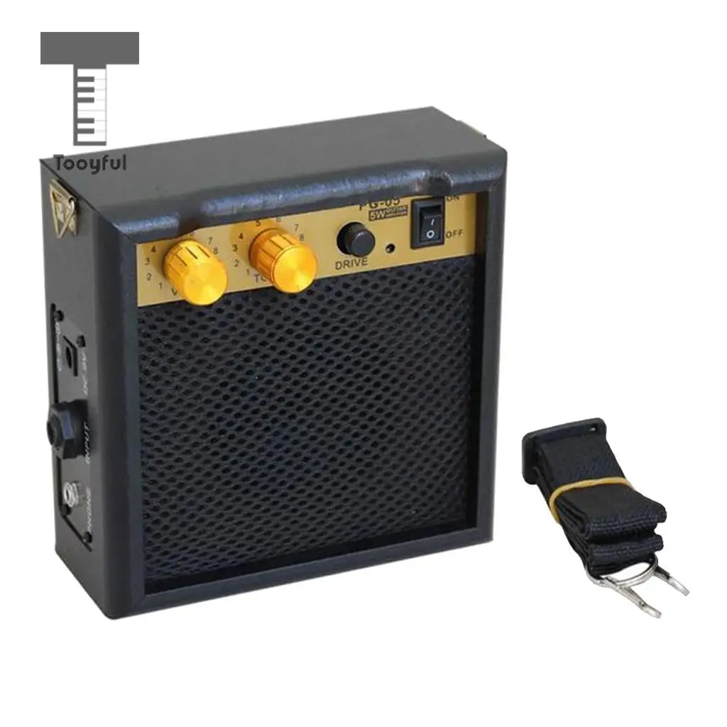 Portable Guitar Bass 5W PG-05 Speaker Amplifier AMP for Guitar Bass Player Black 145 x 135 x 75mm
Portable Guitar Bass 5W PG-05 Speaker Amplifier AMP for Guitar Bass Player Black 145 x 135 x 75mm