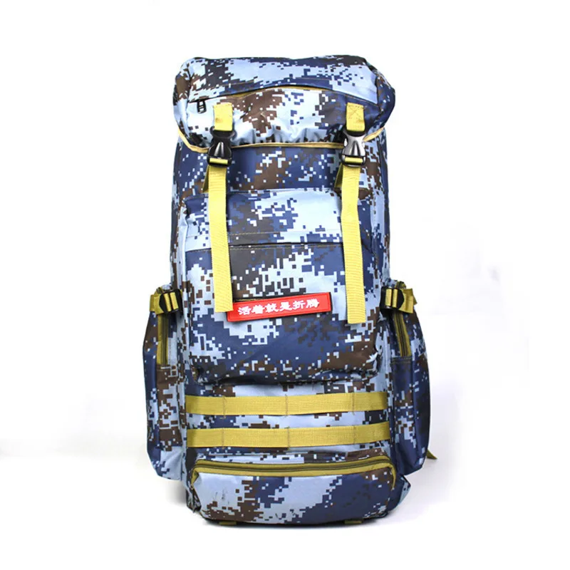 70L Large Camouflage Hiking Backpacks Big Capacity Nylon Military Tactical Backpack Outdoor Camp Sports Travel Bag Hand Bag 
70L Large Camouflage Hiking Backpacks Big Capacity Nylon Military Tactical Backpack Outdoor Camp Sports Travel Bag Hand Bag