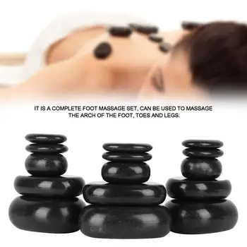20PCS/Set Hot Spa Black Basalt Oval Shape Stone Essential Oil Pedicure Massager Relaxation
20PCS/Set Hot Spa Black Basalt Oval Shape Stone Essential Oil Pedicure Massager Relaxation