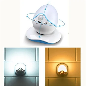 CLAITE DC5V 0.7W USB Rechargeable LED Night Light PIR Motion Sensor Wall Lamp Magnetic Base NEW
CLAITE DC5V 0.7W USB Rechargeable LED Night Light PIR Motion Sensor Wall Lamp Magnetic Base NEW