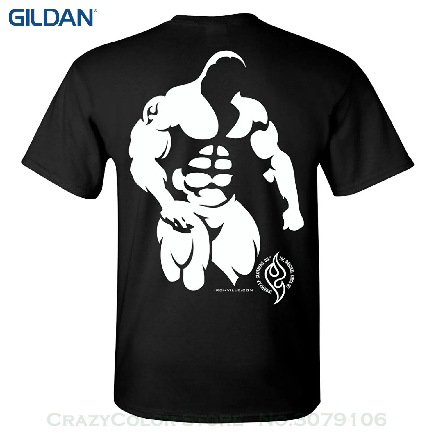 Hot New 2019 Summer Fashion T Shirts Ironville The Original Ghost Bodybuilder Bodybuilding T-shirt
Hot New 2019 Summer Fashion T Shirts Ironville The Original Ghost Bodybuilder Bodybuilding T-shirt