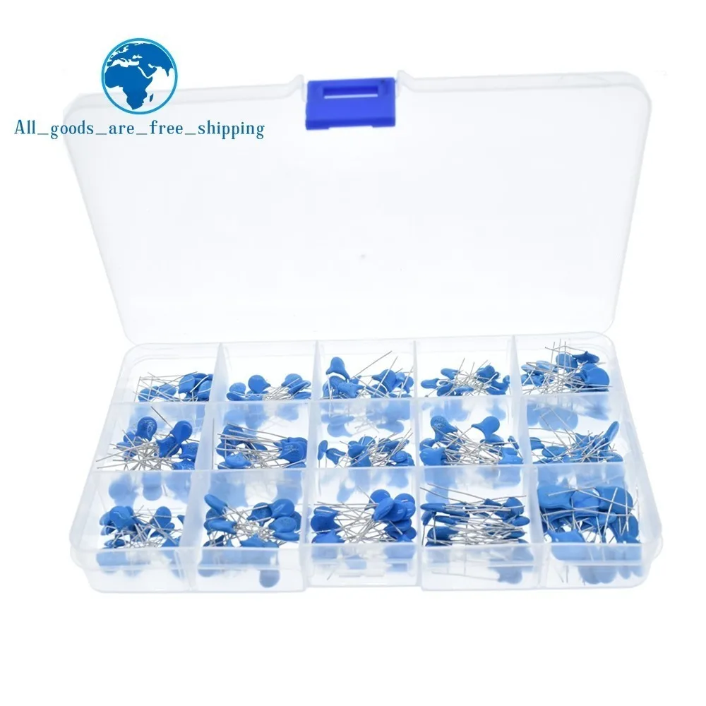 15Values*20Pcs Capacitor Set High Voltage Ceramic Capacitors Assortment Assorted Kit Box 1nF 2.2nF 10nF 22nF 0.47nF 0.56nF-10nF
15Values*20Pcs Capacitor Set High Voltage Ceramic Capacitors Assortment Assorted Kit Box 1nF 2.2nF 10nF 22nF 0.47nF 0.56nF-10nF