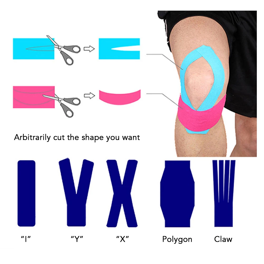 Muscle Support Athletic Tape Pain Relief Muscle Tape Shin Splints for Shoulder Knees Elbows 16FT Sports Bandage Anti-allergic
Muscle Support Athletic Tape Pain Relief Muscle Tape Shin Splints for Shoulder Knees Elbows 16FT Sports Bandage Anti-allergic