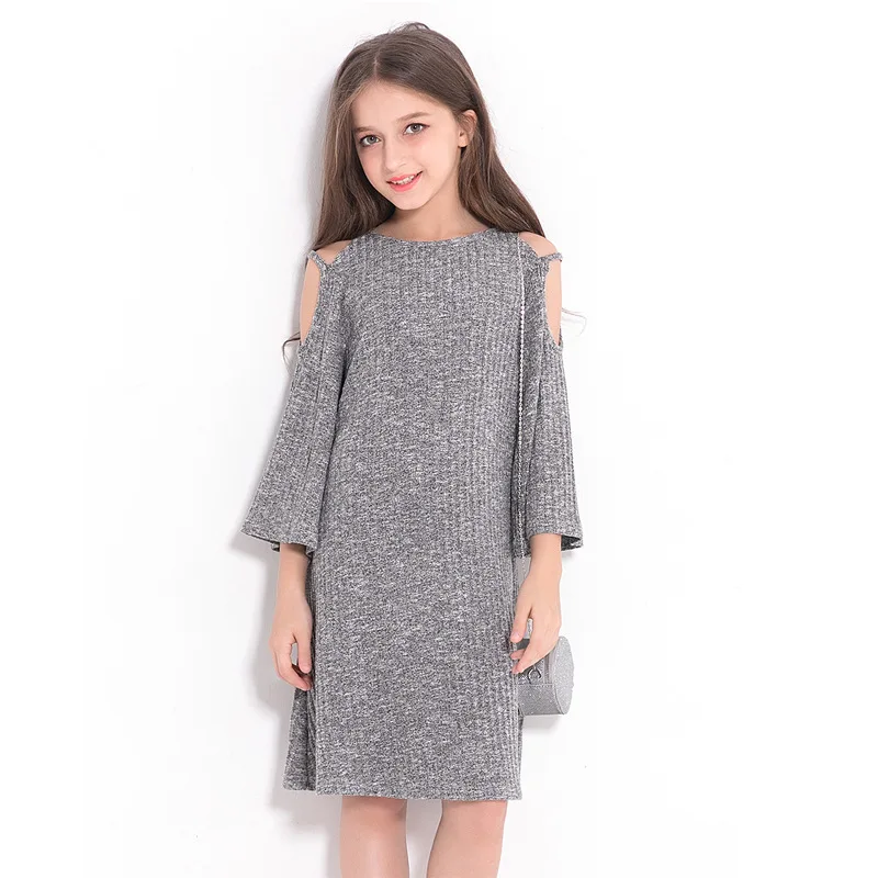 Fashion Sweater Kids Dresses for Girls Princess A-Line Dress Girl Shoulderless Children Clothing Autumn Winter Long Sweaters New
Fashion Sweater Kids Dresses for Girls Princess A-Line Dress Girl Shoulderless Children Clothing Autumn Winter Long Sweaters New