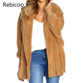 Autumn Winter Women Faux Fur Coat Casual Plus Size XL Long Sleeve Thicken Warm Zipper Jacket Women casaco feminino
Autumn Winter Women Faux Fur Coat Casual Plus Size XL Long Sleeve Thicken Warm Zipper Jacket Women casaco feminino