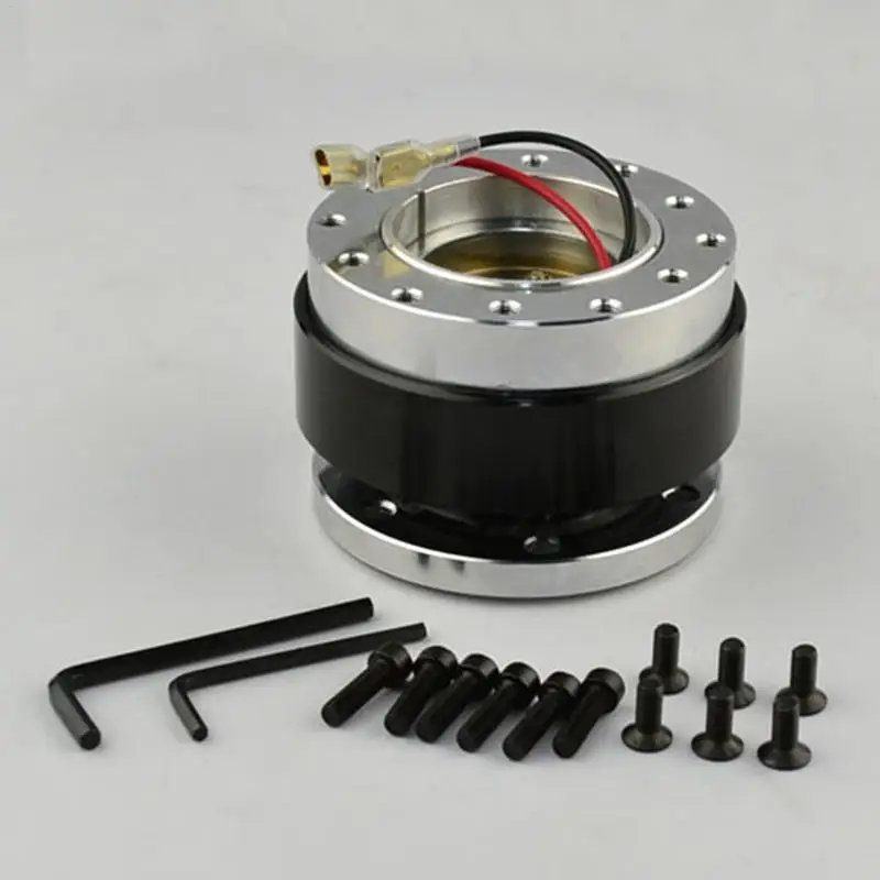 For Universal Car Auto Steering Wheel Quick Release Hub Adapter Snap Off Boss Kit Car Accessories Styling
For Universal Car Auto Steering Wheel Quick Release Hub Adapter Snap Off Boss Kit Car Accessories Styling