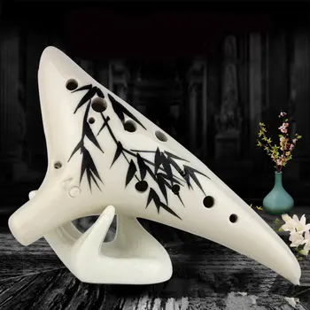 Ceramic Pottery 12 Holes Ocarina Flute Zelda Alto C AC Ceramics Professional Musical Woodwind Orff Instrument
Ceramic Pottery 12 Holes Ocarina Flute Zelda Alto C AC Ceramics Professional Musical Woodwind Orff Instrument