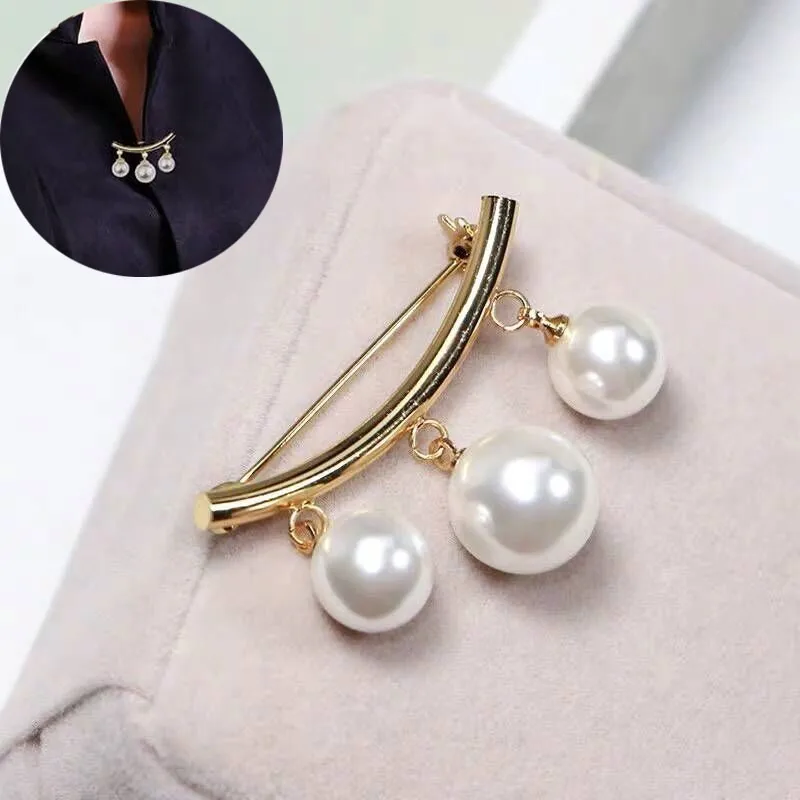 Tiny Simulated Pearl Collar Brooches for Women Fashion Jewelery Gold Silver Color Small Brooch Pins Accessories
Tiny Simulated Pearl Collar Brooches for Women Fashion Jewelery Gold Silver Color Small Brooch Pins Accessories