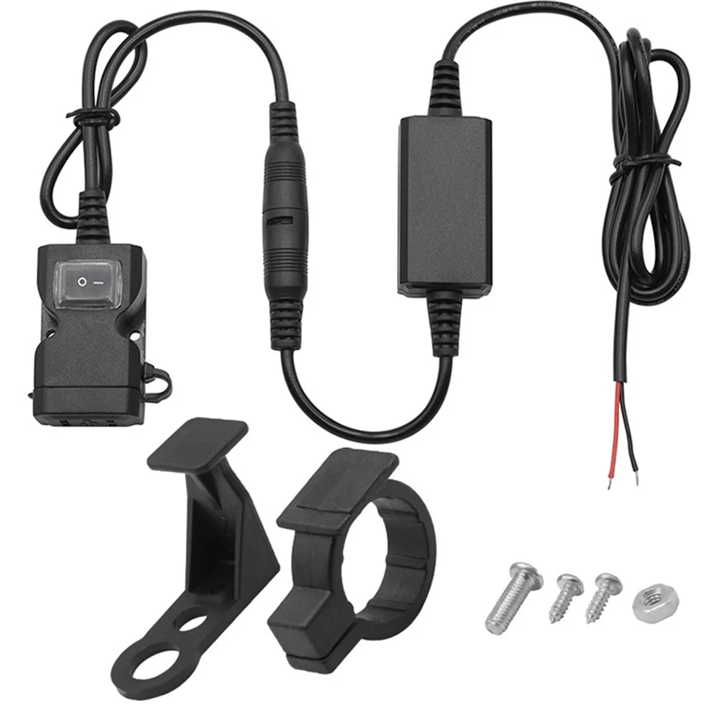 Motorcycle Charge Motor Car DC Dual USB Charger Switch 5V 3.1A Outlet Power Socket Power Adapter for Car Truck ATV Boat
Motorcycle Charge Motor Car DC Dual USB Charger Switch 5V 3.1A Outlet Power Socket Power Adapter for Car Truck ATV Boat