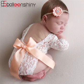 Balleenshiny Baby Headband Newborn Photography Props Infant Lace Bow Clothing Baby Girl Accessories Fashion New Soft Baby Romper
Balleenshiny Baby Headband Newborn Photography Props Infant Lace Bow Clothing Baby Girl Accessories Fashion New Soft Baby Romper