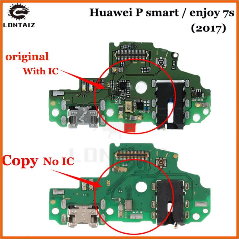 For Huawei P smart (Enjoy 7S) Charging Port Board for Huawei Mobile Phone Flex Cables Replacement Repair Parts USB Dock Charger
For Huawei P smart (Enjoy 7S) Charging Port Board for Huawei Mobile Phone Flex Cables Replacement Repair Parts USB Dock Charger