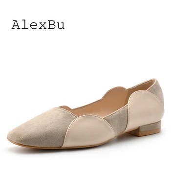 AlexBu 2019 Autumn Women Shoes Casual Square Toe Soft Bottom Fashion Elegant Single Shoe Slip On Zapatos De Mujer Woman Shoes
AlexBu 2019 Autumn Women Shoes Casual Square Toe Soft Bottom Fashion Elegant Single Shoe Slip On Zapatos De Mujer Woman Shoes