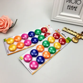 30mm color circular teaching magnetic paste black white board magnet buckle strong magnetic nail
30mm color circular teaching magnetic paste black white board magnet buckle strong magnetic nail