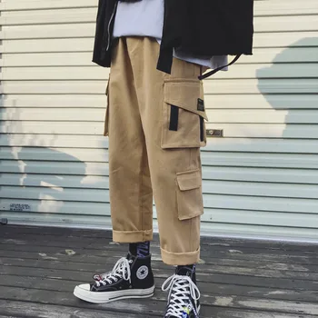 2019 Autumn Spring The Latest Men's Trend Brand Slim Casual Warm Korean Fashion Trousers Loose Pocket Cargo Pants
2019 Autumn Spring The Latest Men's Trend Brand Slim Casual Warm Korean Fashion Trousers Loose Pocket Cargo Pants