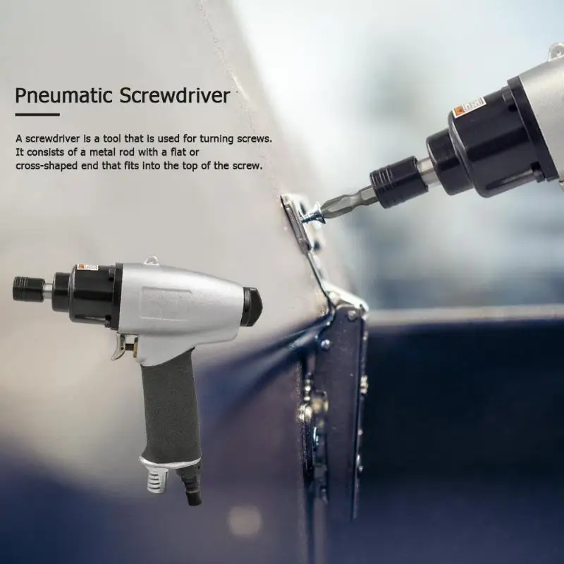 8H Pistol Type Pneumatic Screwdriver Industrial Air Screw Driver Tools Set
8H Pistol Type Pneumatic Screwdriver Industrial Air Screw Driver Tools Set