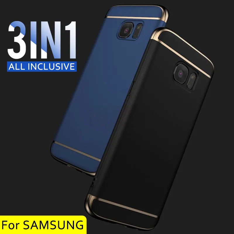 Luxury Plating 3 in 1 Detachable Anti-Explosion Phone Case For Samsung S8 S9 Plus Note 8 9 case For Samsung S6 S7 edge Case
Luxury Plating 3 in 1 Detachable Anti-Explosion Phone Case For Samsung S8 S9 Plus Note 8 9 case For Samsung S6 S7 edge Case