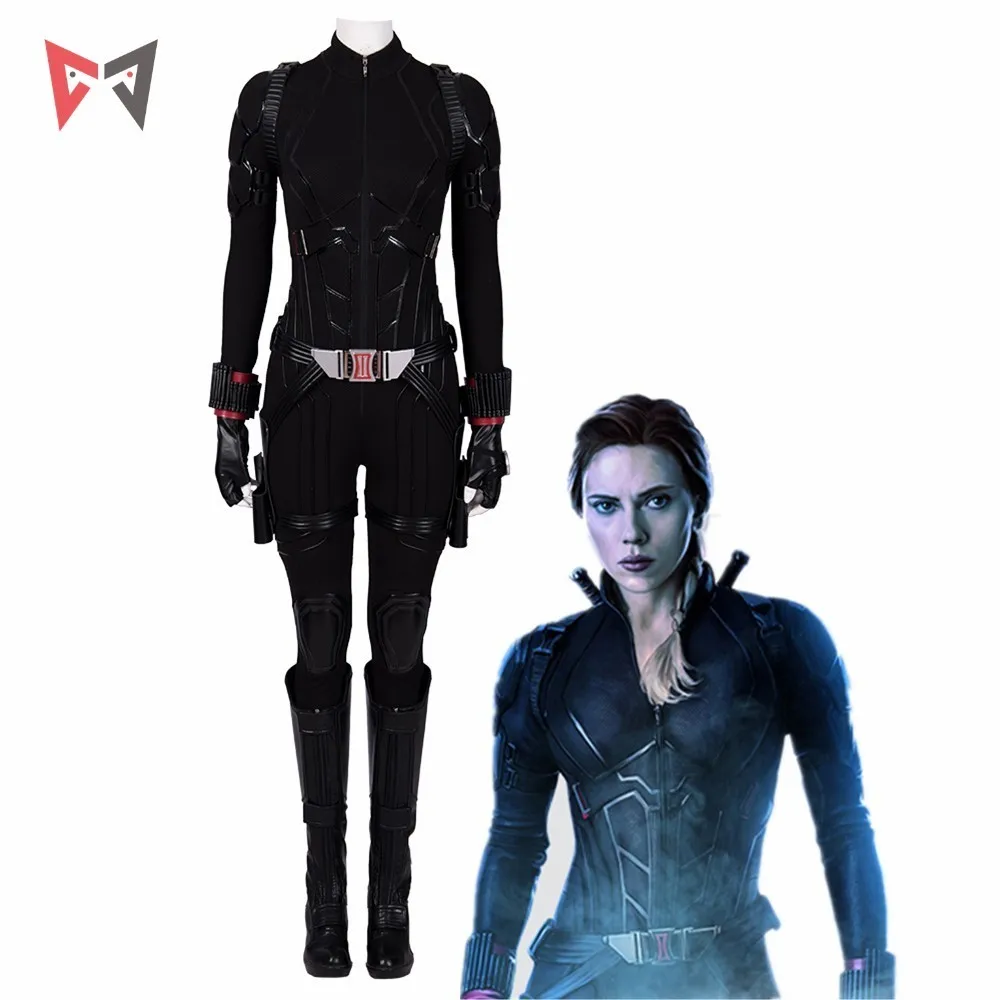 New 2019 Avengers 4 Endgame Black Widow Cosplay Costume Natasha Romanof Outfit Jumpsuit Halloween Party Custom Made
New 2019 Avengers 4 Endgame Black Widow Cosplay Costume Natasha Romanof Outfit Jumpsuit Halloween Party Custom Made