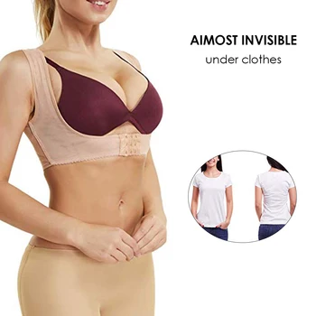 Adjustable Women Chest Push Up Brace Posture Corrector Chest Support Elastic Back Pain Relief Spine Body Shaper Corset
Adjustable Women Chest Push Up Brace Posture Corrector Chest Support Elastic Back Pain Relief Spine Body Shaper Corset