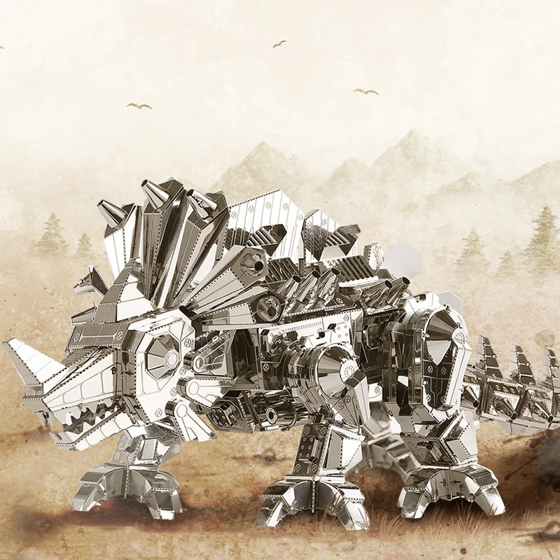 Piececool 3D Metal Puzzle Toy DIY Dinosaur Model Assembling Animal Building Kit Dragon Dinosaur Rock Collection Toys For Kids
Piececool 3D Metal Puzzle Toy DIY Dinosaur Model Assembling Animal Building Kit Dragon Dinosaur Rock Collection Toys For Kids