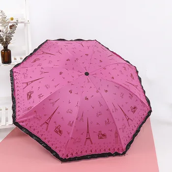 Folding Eiffel Tower Umbrella Rain Women Men Windproof Umbrella Rain for Girls Boys Folding Kids Sun Umbrella parasolki damskie
Folding Eiffel Tower Umbrella Rain Women Men Windproof Umbrella Rain for Girls Boys Folding Kids Sun Umbrella parasolki damskie