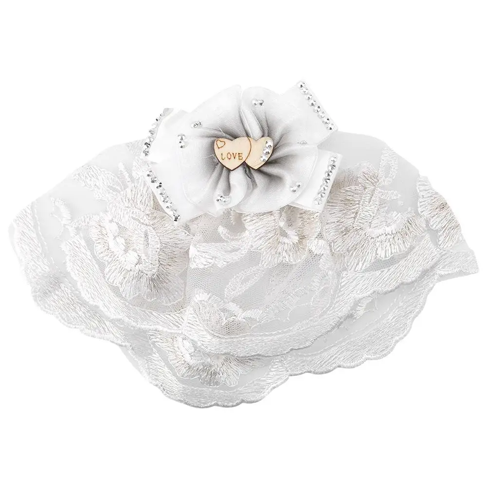 Pet Wedding Veil Dog Flower Headdress Diamond Bow Veil Clip Pet Dog Accessory Pet Decor
Pet Wedding Veil Dog Flower Headdress Diamond Bow Veil Clip Pet Dog Accessory Pet Decor