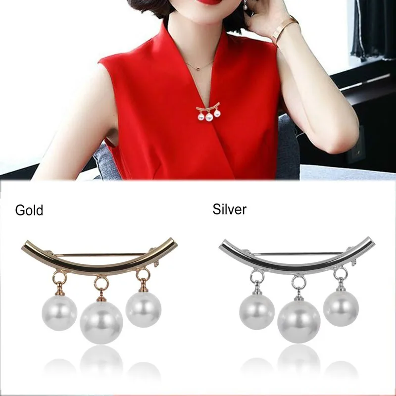 Anti-emptied Brooch Korean Simple Pearl Cardigan Anti Wearing Pins Silver Golden Fixed Straps Anti Slip Brooch 1PC
Anti-emptied Brooch Korean Simple Pearl Cardigan Anti Wearing Pins Silver Golden Fixed Straps Anti Slip Brooch 1PC