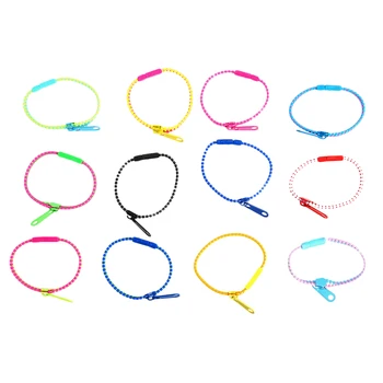 50 pcs Zipper Bracelets Creative Fashion Bicolor Party Favors Gift Sensory Toys Friendship Bracelet for Children Kids
50 pcs Zipper Bracelets Creative Fashion Bicolor Party Favors Gift Sensory Toys Friendship Bracelet for Children Kids
