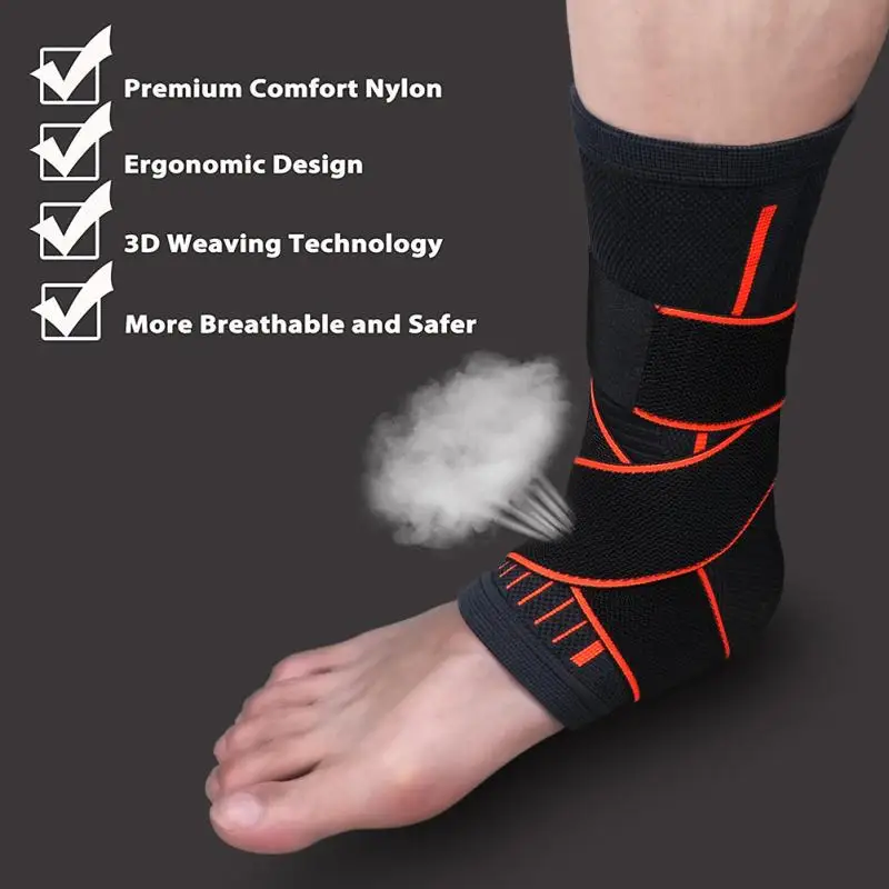 1Pc Sports Ankle Brace Professiona Ankle Support Strap Basketball Football Adjustable Ankle Sleeve Protection Sport Safety #1121
1Pc Sports Ankle Brace Professiona Ankle Support Strap Basketball Football Adjustable Ankle Sleeve Protection Sport Safety #1121
