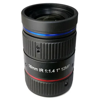 C Mount lens 16mm 12MP IR corrected lens 1"Format sensor lenses Industrial camera manual Iris HD CCTV Lens for ITS recognition
C Mount lens 16mm 12MP IR corrected lens 1"Format sensor lenses Industrial camera manual Iris HD CCTV Lens for ITS recognition