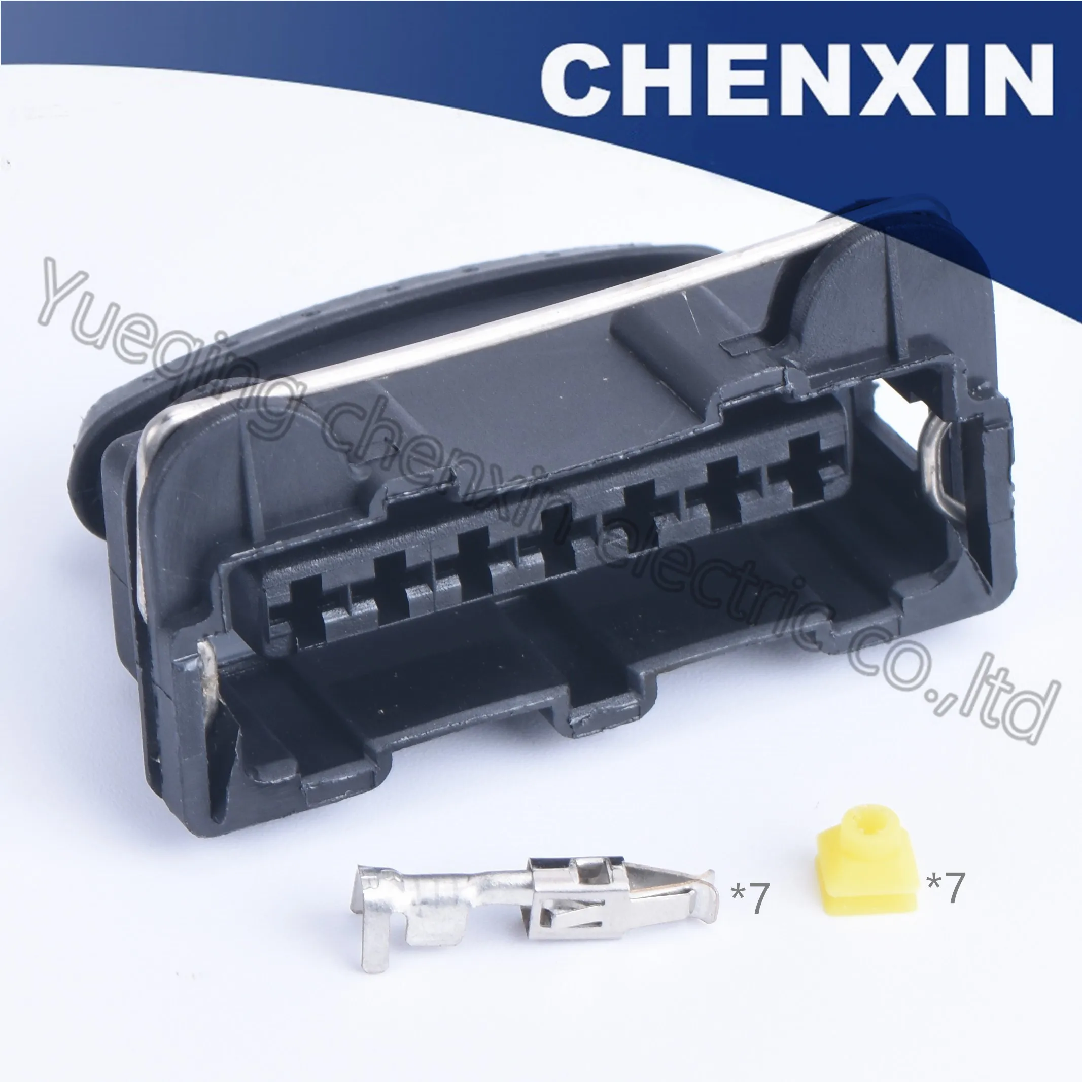 Black 7 pin car waterproof auto connector (3.5) female efi series Automotive electrical housing plug Connector
Black 7 pin car waterproof auto connector (3.5) female efi series Automotive electrical housing plug Connector