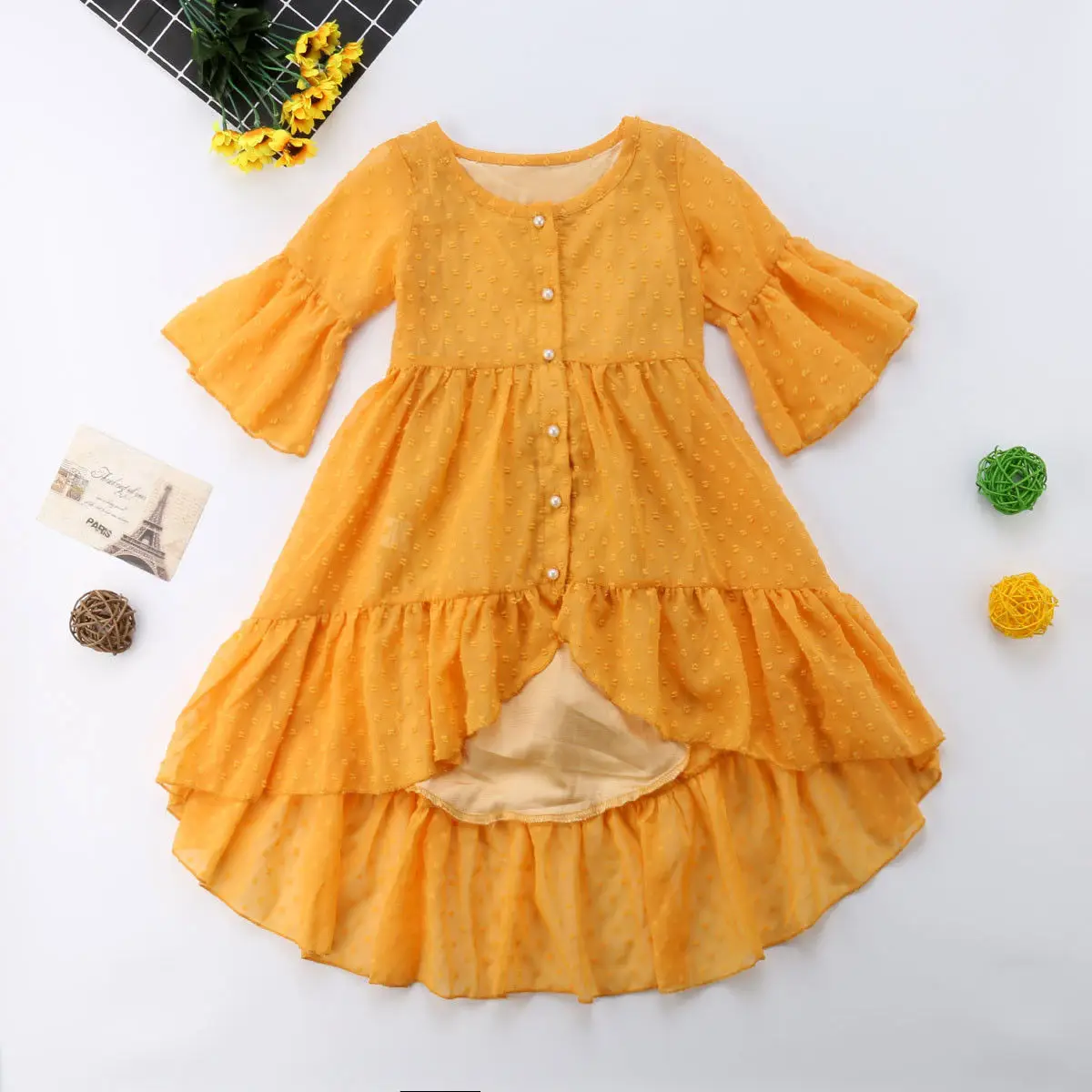 US Toddler Baby Girls Boho Ruffle Half Sleeve Princess Dresses Party Pageant Sundress Clothes For 1-5T
US Toddler Baby Girls Boho Ruffle Half Sleeve Princess Dresses Party Pageant Sundress Clothes For 1-5T