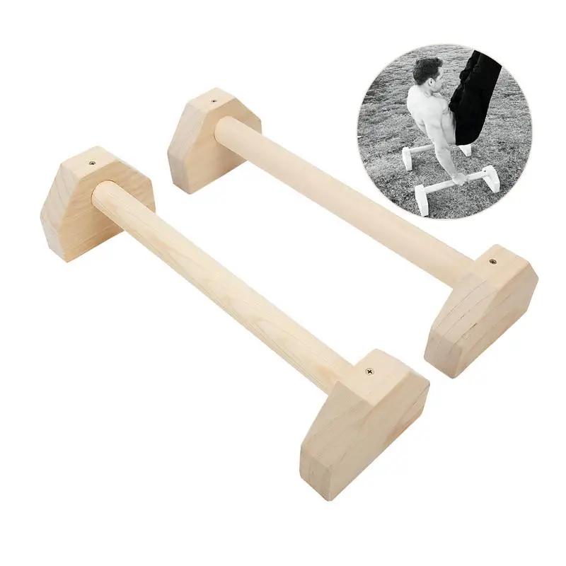 1pair Fitness Wooden Push-Up Stands Bracket Sport Gym Exercise Training Chest Handstand Parallel Bar Double Rod Inverted Stand
1pair Fitness Wooden Push-Up Stands Bracket Sport Gym Exercise Training Chest Handstand Parallel Bar Double Rod Inverted Stand