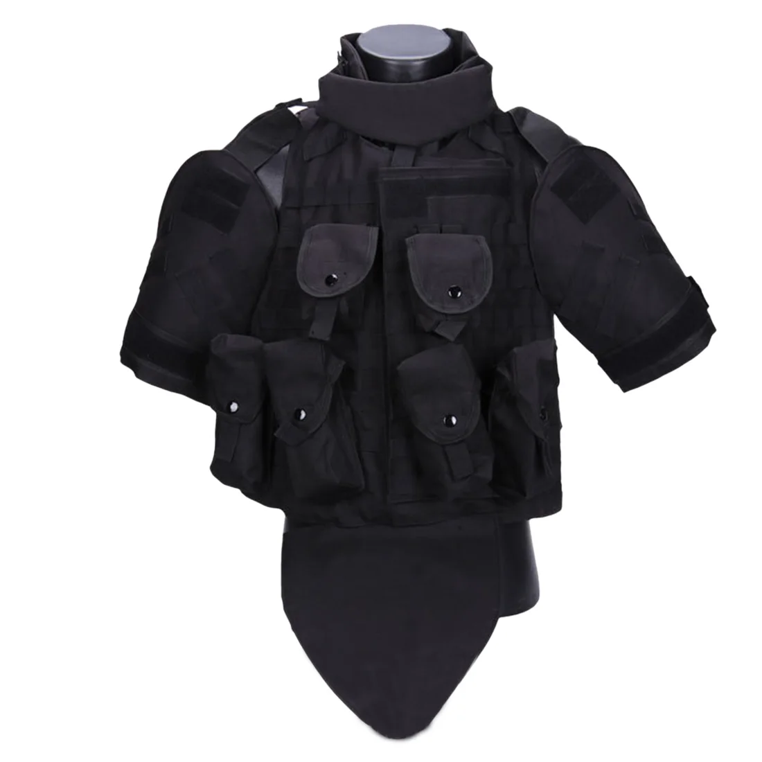 

Wolf Slaves Phantom Interceptor Modular OTV Body Armor Tactics Vest - Black