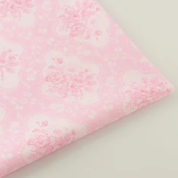 News Pink Printed Floral Cotton Fabric Twill Fabrics Bedding Scrapbooking Sewing Quilting Patchwork Tissue Home Textile Tecido
News Pink Printed Floral Cotton Fabric Twill Fabrics Bedding Scrapbooking Sewing Quilting Patchwork Tissue Home Textile Tecido