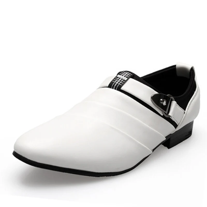 Men Leather Shoes slip on Men's flats casual shoes flats pointed toe Oxfords British Wedding Shoes
Men Leather Shoes slip on Men's flats casual shoes flats pointed toe Oxfords British Wedding Shoes
