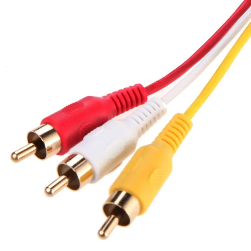 1.5m HDMI To 3 RCA Video Audio Cable HD Wire Cord AV Component Converter Adapter Cable For Xbox HDTV Network Set top Box
1.5m HDMI To 3 RCA Video Audio Cable HD Wire Cord AV Component Converter Adapter Cable For Xbox HDTV Network Set top Box