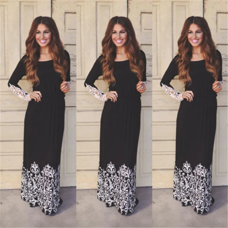 New Autumn Party Dress Women's 2018 Elegant Printed Long Sleeve Women's Dress Winter Vintage Dress
New Autumn Party Dress Women's 2018 Elegant Printed Long Sleeve Women's Dress Winter Vintage Dress