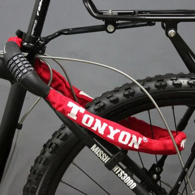 Bicycle lock 5 Digit Password Security Anti-Theft Combination Password Chain Lock for Bike Motorcycle Sliding Glass Door
Bicycle lock 5 Digit Password Security Anti-Theft Combination Password Chain Lock for Bike Motorcycle Sliding Glass Door