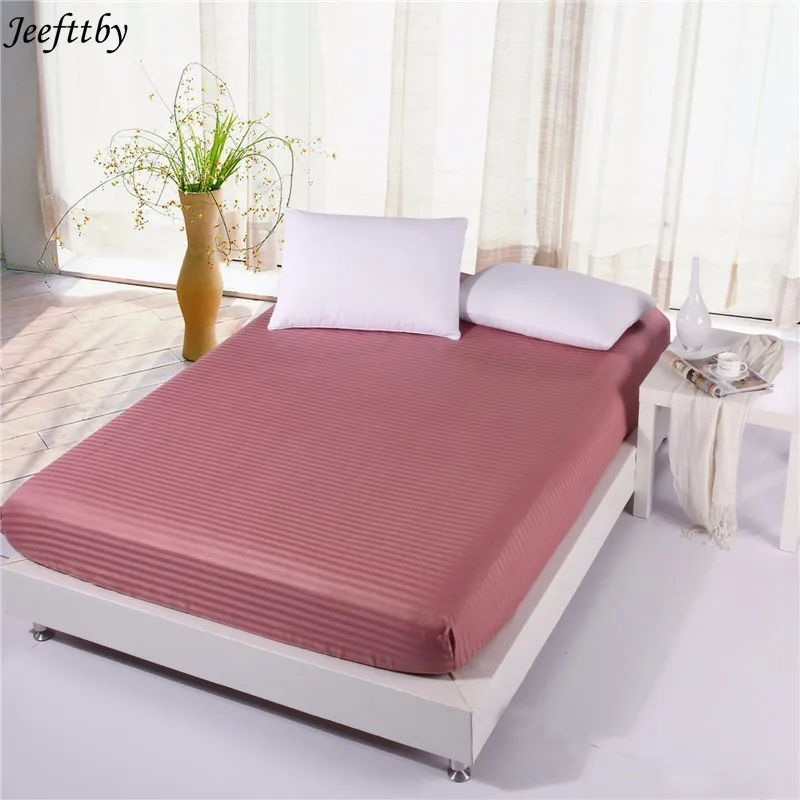 Home Textiles 100% Cotton Solid Color Fitted Sheet Elastic Mattress Cover Bed Linen Bedspread Twin Full Queen King Customized
Home Textiles 100% Cotton Solid Color Fitted Sheet Elastic Mattress Cover Bed Linen Bedspread Twin Full Queen King Customized
