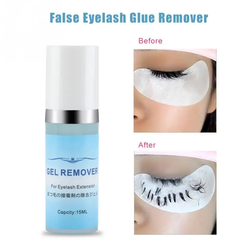 

15ml Professional Eyelash Extension Glue Remover Odorless & Non-irritating False Eyelash Grafting Adhesive Gel Removing Cream